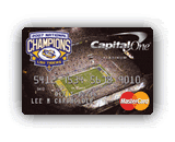 LSU Tigers&trade; Platinum MasterCard&reg; from Capital One&reg;