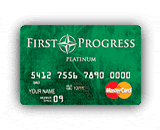 First Progress Secured Platinum MasterCard&reg; Credit Card