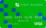 First Access Visa® Solid Black Credit Card