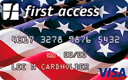 First Access American Pride Visa® Credit Card